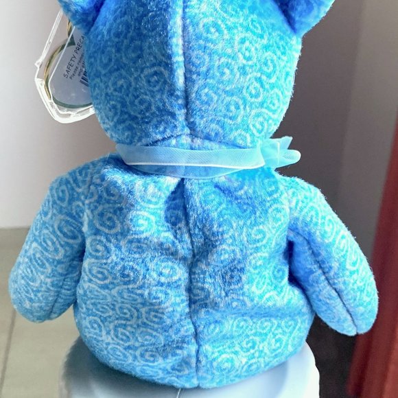 2001 4373 Classy 'The People's Beanie' Retired Teddy Bear Ty Beanie Baby MWMT - Picture 3 of 8